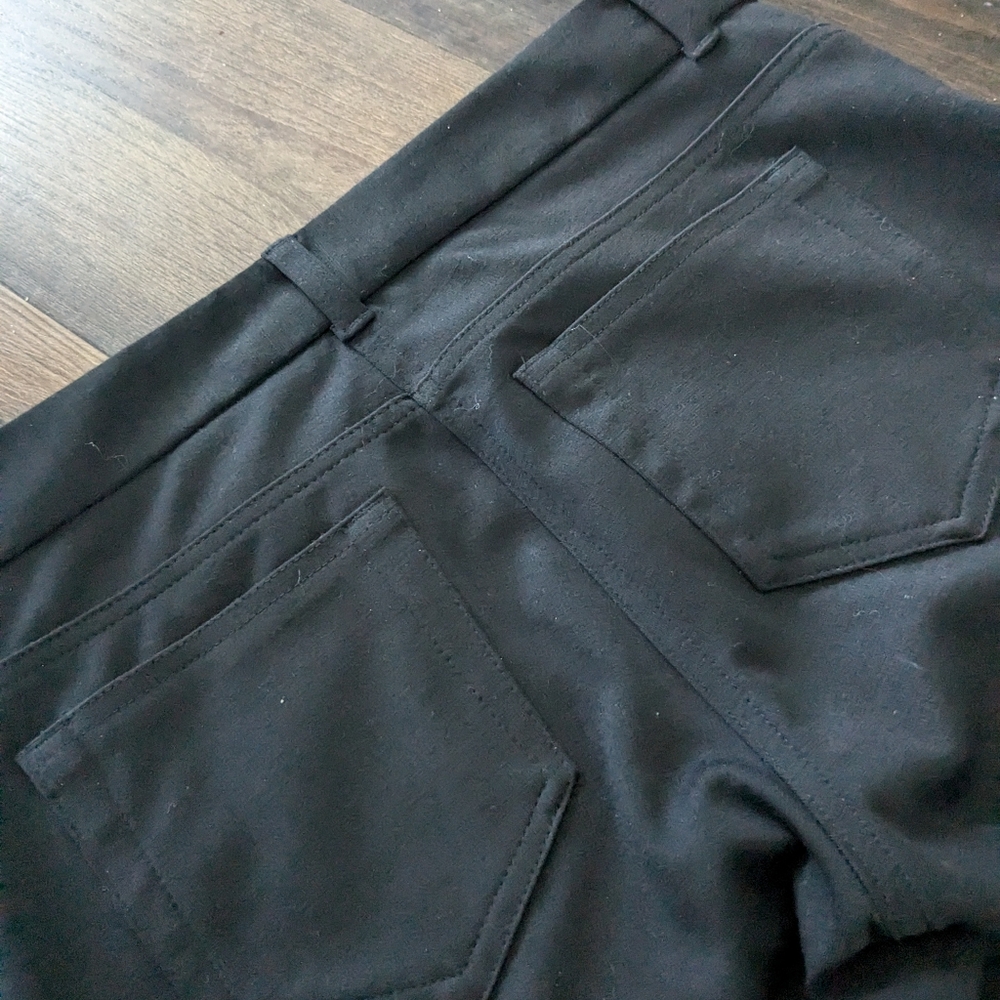 New York & Co stretch slim black pants mid rise New w tags size 4 tall - Picture 5 of 7